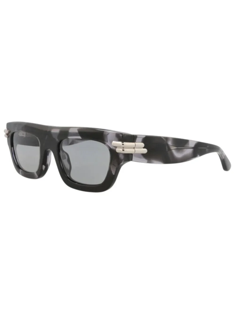 New Bottega Veneta Women's Sunglasses Square Rectangle Recycled Acetate Frame